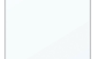 Magnetic Dry Erase Board, 20 x 16, White Surface, Silver Aluminum Frame