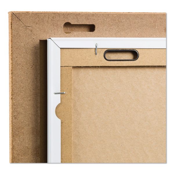 Tile Board Value Pack, (1) Tan Cork Bulletin, (1) White Magnetic Dry Erase, 14 x 14 - Image 4