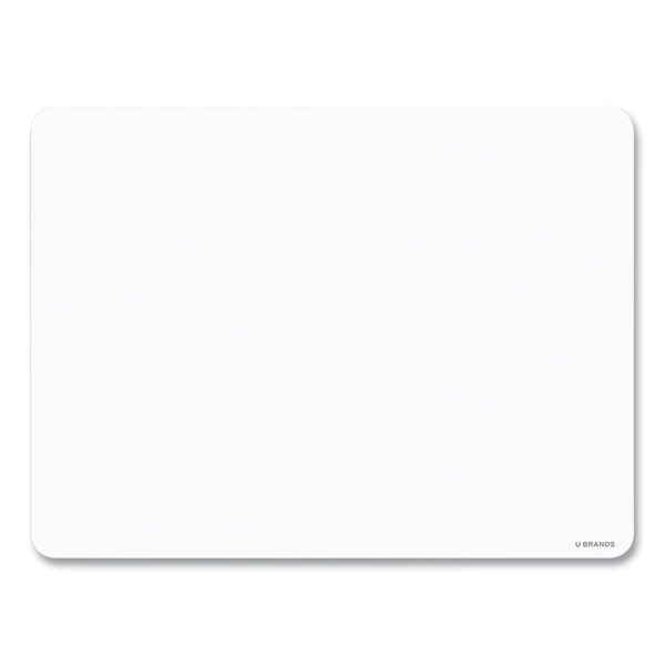 Double-Sided Dry Erase Lap Board, 12 X 9, White Surface, 10/pack - Image 4