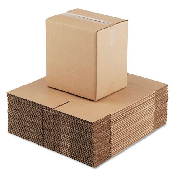 Fixed-Depth Corrugated Shipping Boxes, Regular Slotted Container (RSC), 8.75" x 11.25" x 12", Brown Kraft, 25/Bundle - Image 2
