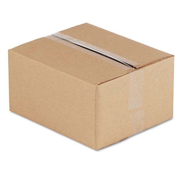 Fixed-Depth Corrugated Shipping Boxes, Regular Slotted Container (RSC), 10" x 12" x 6", Brown Kraft, 25/Bundle - Image 3
