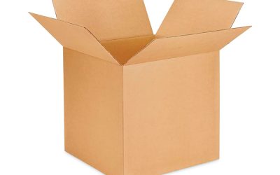 Fixed-Depth Brown Corrugated Shipping Boxes, Regular Slotted Container (RSC), Large, 12″ x 12″ x 7″, Brown Kraft, 25/Bundle