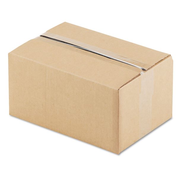 Fixed-Depth Corrugated Shipping Boxes, Regular Slotted Container (RSC), 8" x 12" x 6", Brown Kraft, 25/Bundle - Image 3