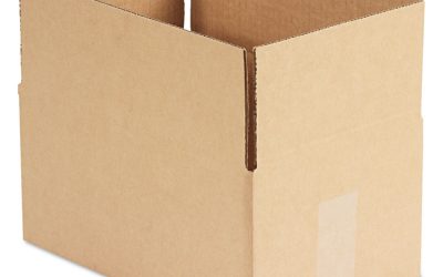 Fixed-Depth Corrugated Shipping Boxes, Regular Slotted Container (RSC), 8″ x 12″ x 6″, Brown Kraft, 25/Bundle