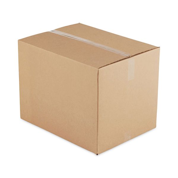 Cubed Fixed-Depth Brown Corrugated Shipping Boxes, Regular Slotted Container, Large, 11" x 15" x 6", Brown Kraft, 25/Bundle - Image 4