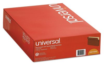 Redrope Expanding File Pockets, 1.75″ Expansion, Legal Size, Redrope, 25/box