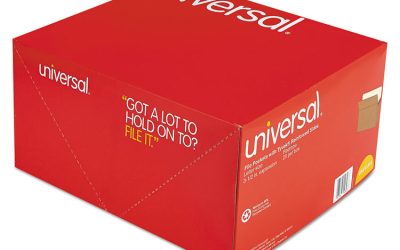 Redrope Expanding File Pockets, 3.5″ Expansion, Letter Size, Redrope, 25/box