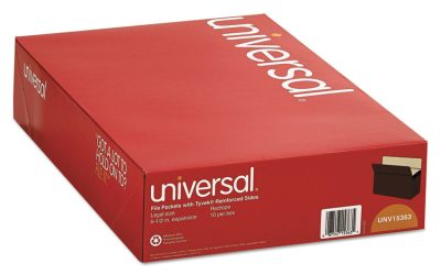 Redrope Expanding File Pockets, 5.25″ Expansion, Legal Size, Redrope, 10/box