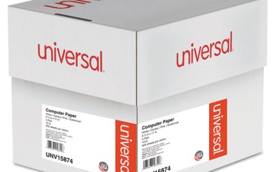 Printout Paper, 4-Part, 15 lb Bond Weight, 9.5 x 11, White/Canary/Pink/Buff, 900/Carton