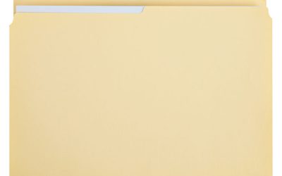 Double-Ply Top Tab Manila File Folders, 1/2-Cut Tabs: Assorted, Letter Size, 0.75″ Expansion, Manila, 100/Box