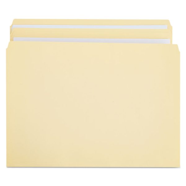 Double-Ply Top Tab Manila File Folders, Straight Tabs, Legal Size, 0.75" Expansion, Manila, 100/Box - Image 5
