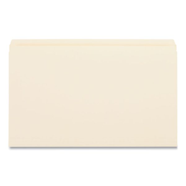 Double-Ply Top Tab Manila File Folders, Straight Tabs, Legal Size, 0.75" Expansion, Manila, 100/Box - Image 4