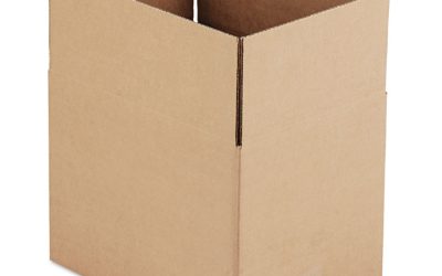 Fixed-Depth Corrugated Shipping Boxes, Regular Slotted Container (RSC), 12″ x 16″ x 12″, Brown Kraft, 25/Bundle