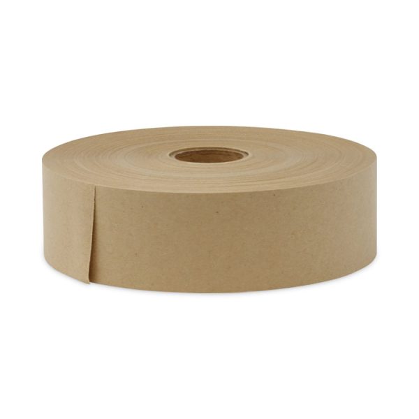 Gummed Kraft Sealing Tape, 3" Core, 2" X 600 Ft, Brown, 12/carton - Image 5