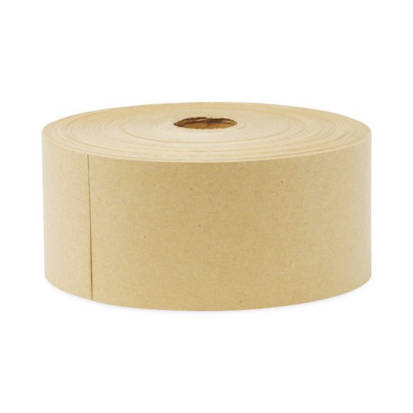 Gummed Kraft Sealing Tape, 3" Core, 3" X 600 Ft, Brown, 10/carton - Image 5