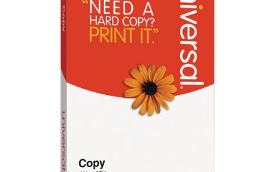 Copy Paper, 92 Bright, 20 lb Bond Weight, 11 x 17, White, 500 Sheets/Ream