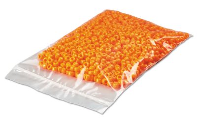 Reclosable Poly Bags, Zipper-Style Closure, 2 mil, 6″ x 6″, Clear, 1,000/Carton