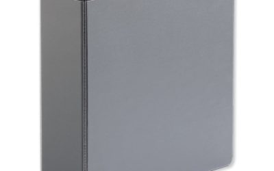 Deluxe Easy-To-Open D-Ring View Binder, 3 Rings, 3″ Capacity, 11 X 8.5, Black