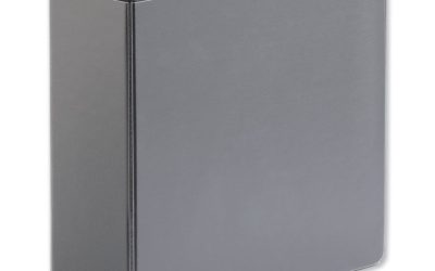 Deluxe Easy-To-Open D-Ring View Binder, 3 Rings, 4″ Capacity, 11 X 8.5, Black