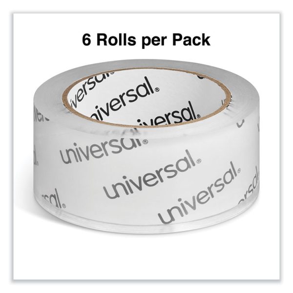 Heavy-Duty Acrylic Box Sealing Tape, 3" Core, 1.88" X 54.6 Yds, Clear, 6/pack - Image 4