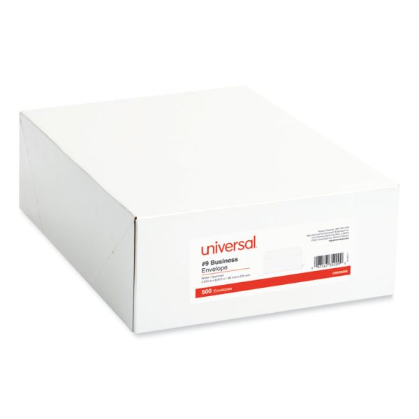 Open-Side Business Envelope, #9, Square Flap, Gummed Closure, 3.88 x 8.88, White, 500/Box - Image 2