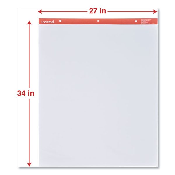 Easel Pads/Flip Charts, Unruled, 27 x 34, White, 50 Sheets, 2/Carton - Image 6