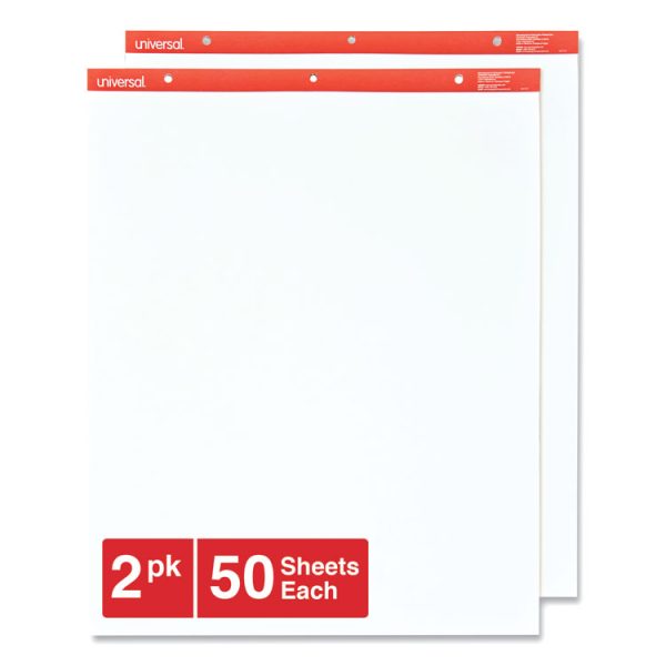 Easel Pads/Flip Charts, Unruled, 27 x 34, White, 50 Sheets, 2/Carton - Image 2