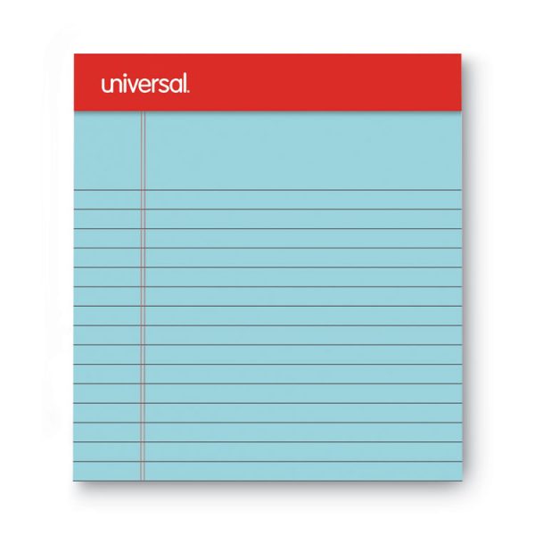 Colored Perforated Ruled Writing Pads, Narrow Rule, 50 Blue 5 X 8 Sheets, Dozen - Image 5