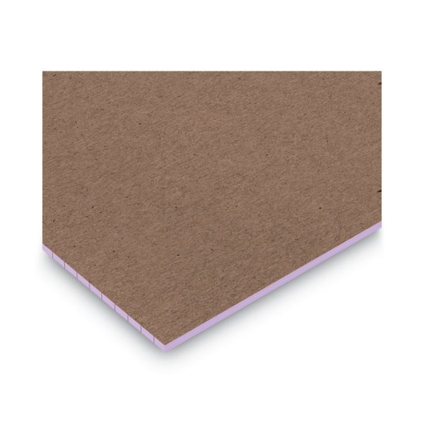 Colored Perforated Ruled Writing Pads, Narrow Rule, 50 Orchid 5 X 8 Sheets, Dozen - Image 6