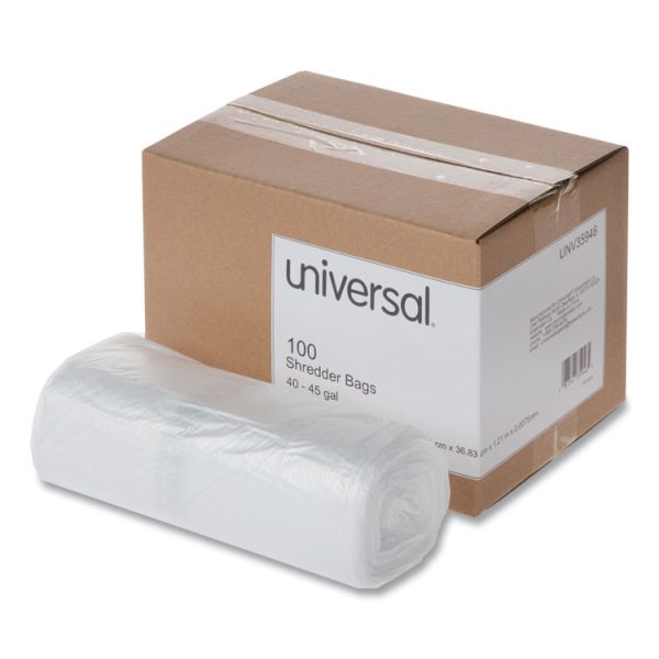 High-Density Shredder Bags, 40-45 Gal Capacity, 100/box - Image 3