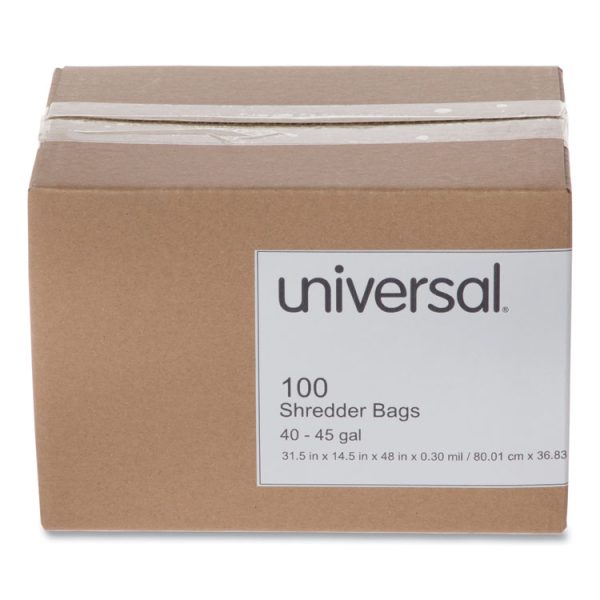 High-Density Shredder Bags, 40-45 Gal Capacity, 100/box - Image 5