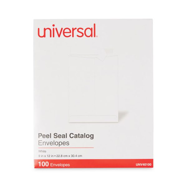 Peel Seal Strip Catalog Envelope, #10 1/2, Square Flap, Self-Adhesive Closure, 9 X 12, White, 100/box - Image 4