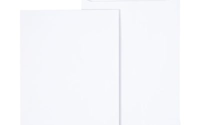 Peel Seal Strip Catalog Envelope, #13 1/2, Square Flap, Self-Adhesive Closure, 10 X 13, White, 100/box