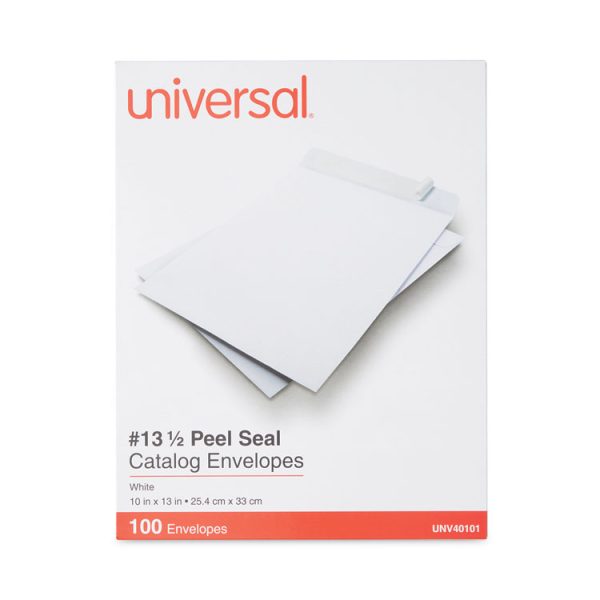 Peel Seal Strip Catalog Envelope, #13 1/2, Square Flap, Self-Adhesive Closure, 10 X 13, White, 100/box - Image 4