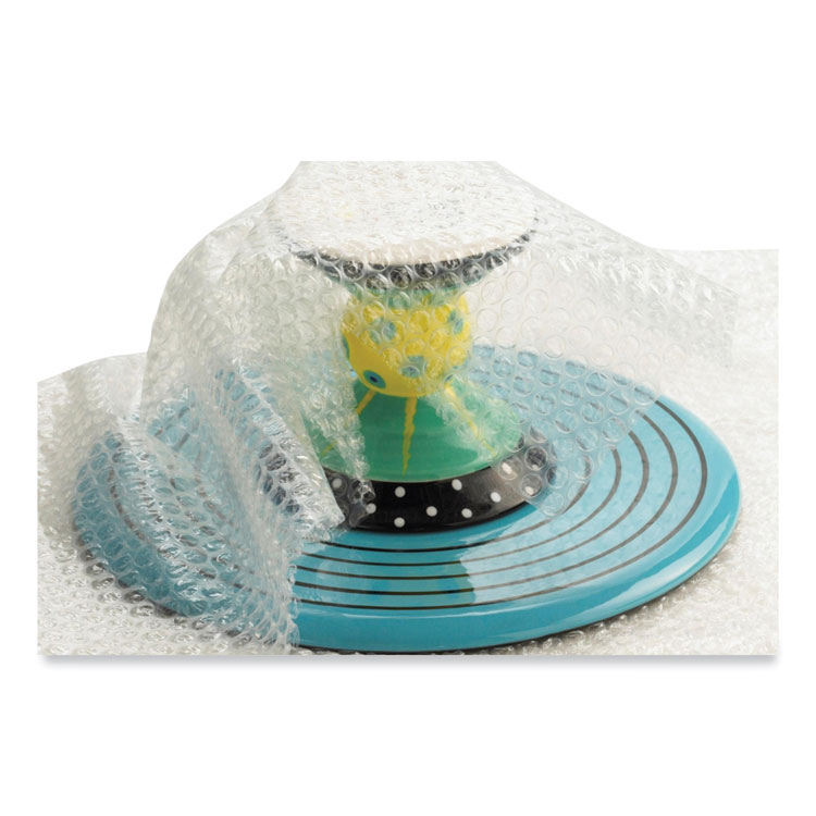 Bubble Packaging, 0.31" Thick, 12" x 30 ft, Perforated Every 12", Clear, 12/Carton - Image 7