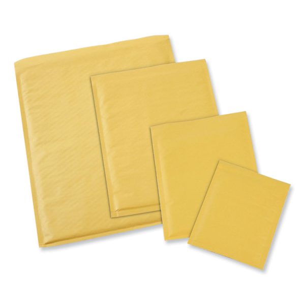 Peel Seal Strip Cushioned Mailer, #000, Extension Flap, Self-Adhesive Closure, 4 x 8, 500/Carton - Image 2
