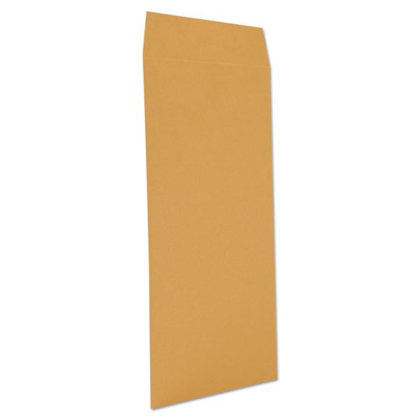Catalog Envelope, 24 lb Bond Weight Paper, #10 1/2, Square Flap, Gummed Closure, 9 x 12, Brown Kraft, 250/Box - Image 6