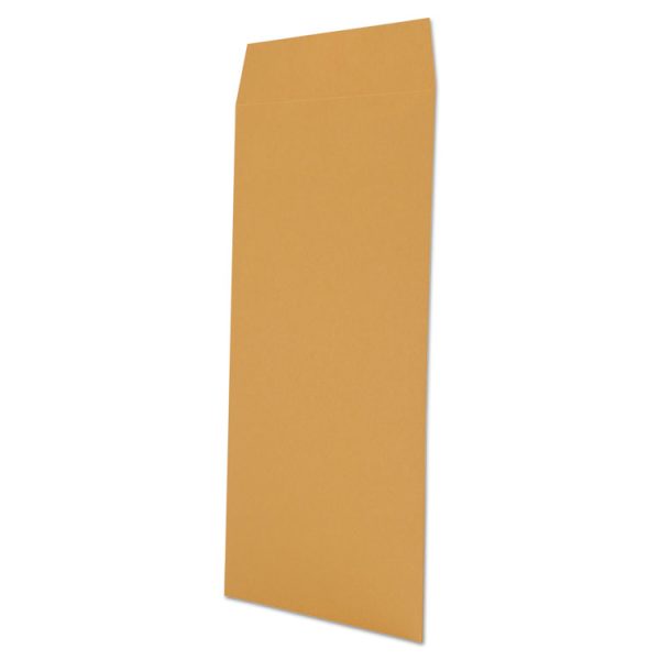 Catalog Envelope, 24 lb Bond Weight Paper, #10 1/2, Square Flap, Gummed Closure, 9 x 12, Brown Kraft, 250/Box - Image 5