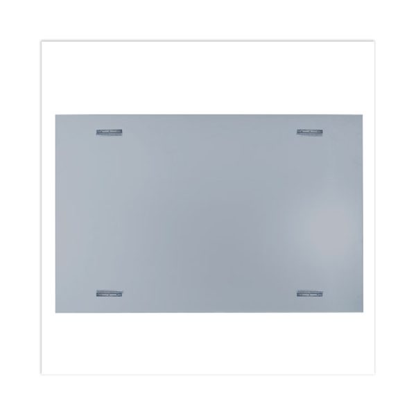 Frameless Magnetic Glass Marker Board, 72 x 48, White Surface - Image 8