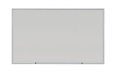 Deluxe Melamine Dry Erase Board, 60 x 36, Melamine White Surface, Silver Anodized Aluminum Frame