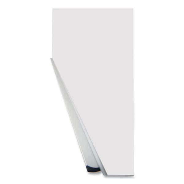 Deluxe Melamine Dry Erase Board, 72 x 48, Melamine White Surface, Silver Anodized Aluminum Frame - Image 7