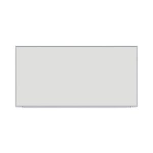 Deluxe Melamine Dry Erase Board, 96 x 48, Melamine White Surface, Silver Anodized Aluminum Frame