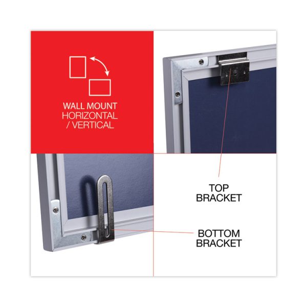 Deluxe Melamine Dry Erase Board, 96 x 48, Melamine White Surface, Silver Anodized Aluminum Frame - Image 5