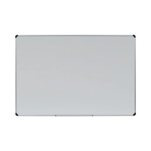 Magnetic Steel Dry Erase Marker Board, 72 x 48, White Surface, Aluminum/Plastic Frame
