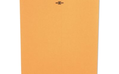 Kraft Clasp Envelope, 32 lb Bond Weight Kraft, #97, Square Flap, Clasp/Gummed Closure, 10 x 13, Brown Kraft, 100/Box