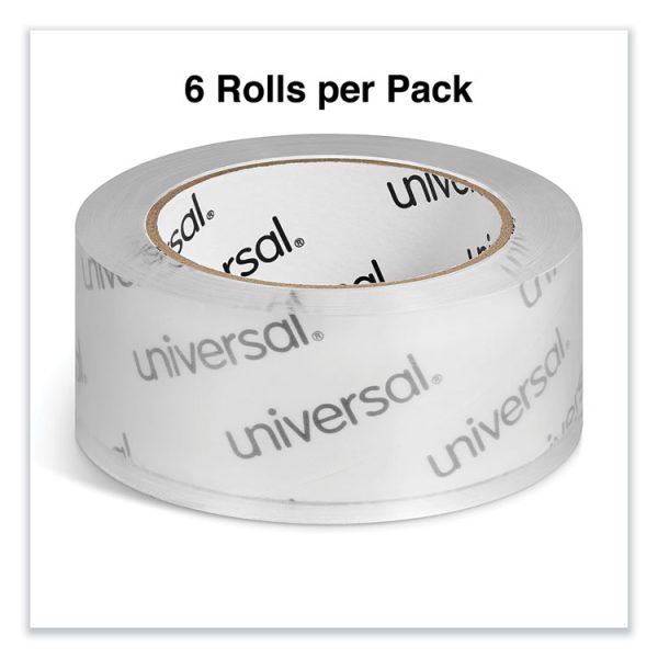 Deluxe General-Purpose Acrylic Box Sealing Tape, 1.7 mil, 3" Core, 1.88" x 109 yds, Clear, 6/Pack - Image 4