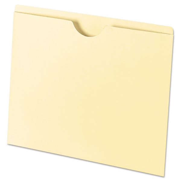 Economical Manila File Jackets, Letter Size, Manila, 100/box