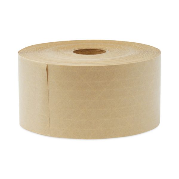 Glass-Fiber Reinforced Gummed Kraft Sealing Tape, 3" Core, 3" X 375 Ft, Brown, 8/carton - Image 5