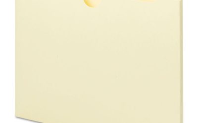 Deluxe Manila File Jackets With Reinforced Tabs, Straight Tab, Letter Size, Manila, 100/box