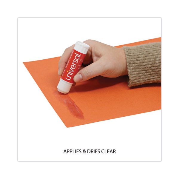 Glue Stick, 0.74 Oz, Applies And Dries Clear, 12/pack - Image 7